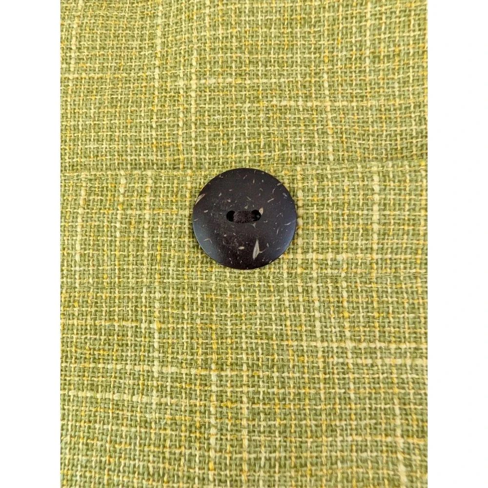 Mustard Yellow Texture 22x22 Decorative Pillow Cover Button Zipper Accent Square